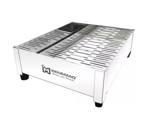 Escorredor De Fritura Inox Bandeja - Pastel - Salgados