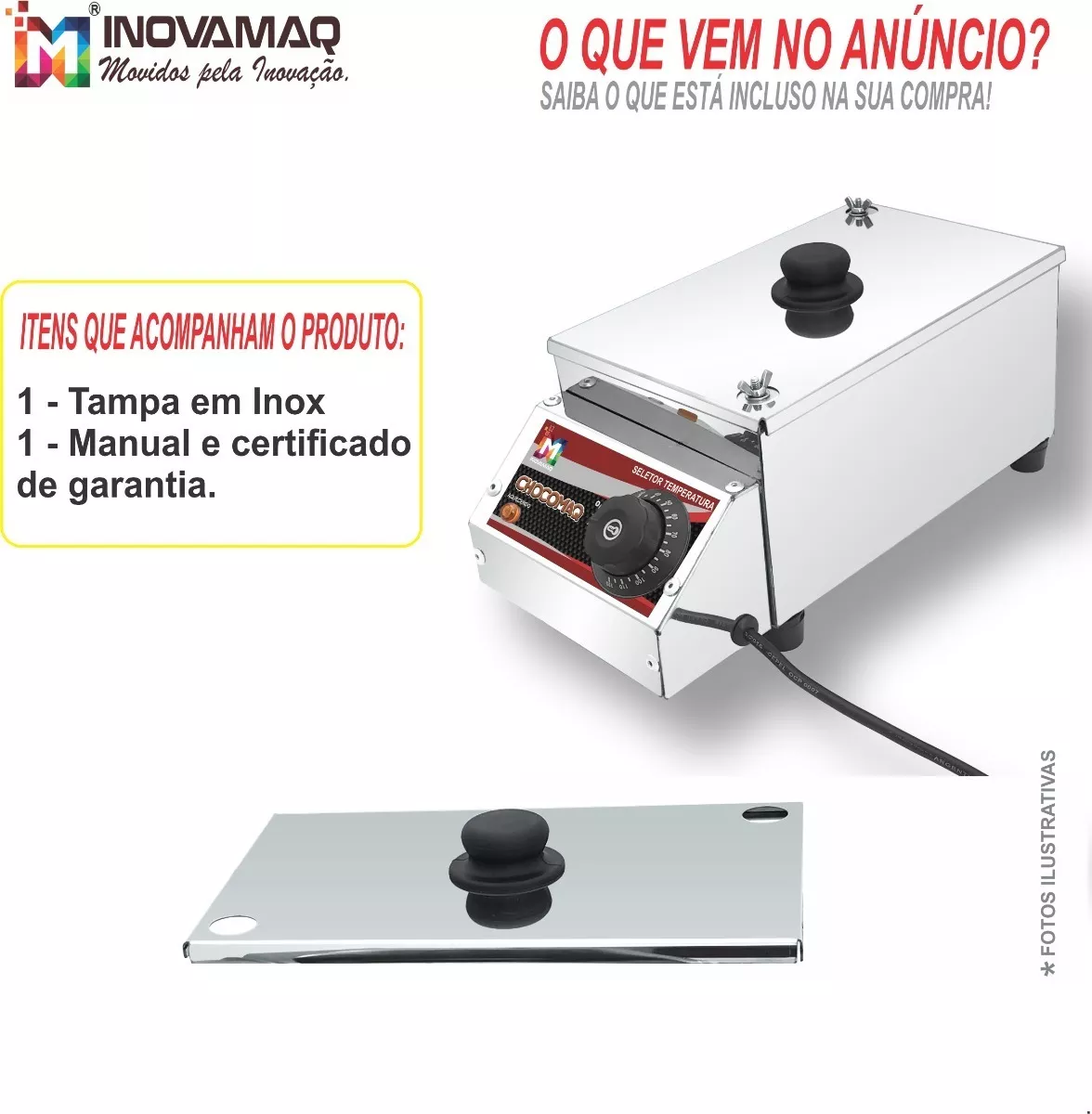 Foto 6 de Derretedeira de Chocolate CM‑2,5L 127V