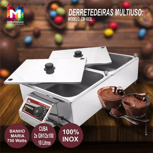 Foto 6 de Derretedeira de Chocolate - Modelo CM - 10L/2 - 220V