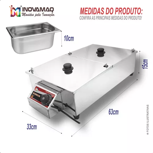 Foto 4 de Derretedeira de Chocolate - Modelo CM - 10L/2 - 220V