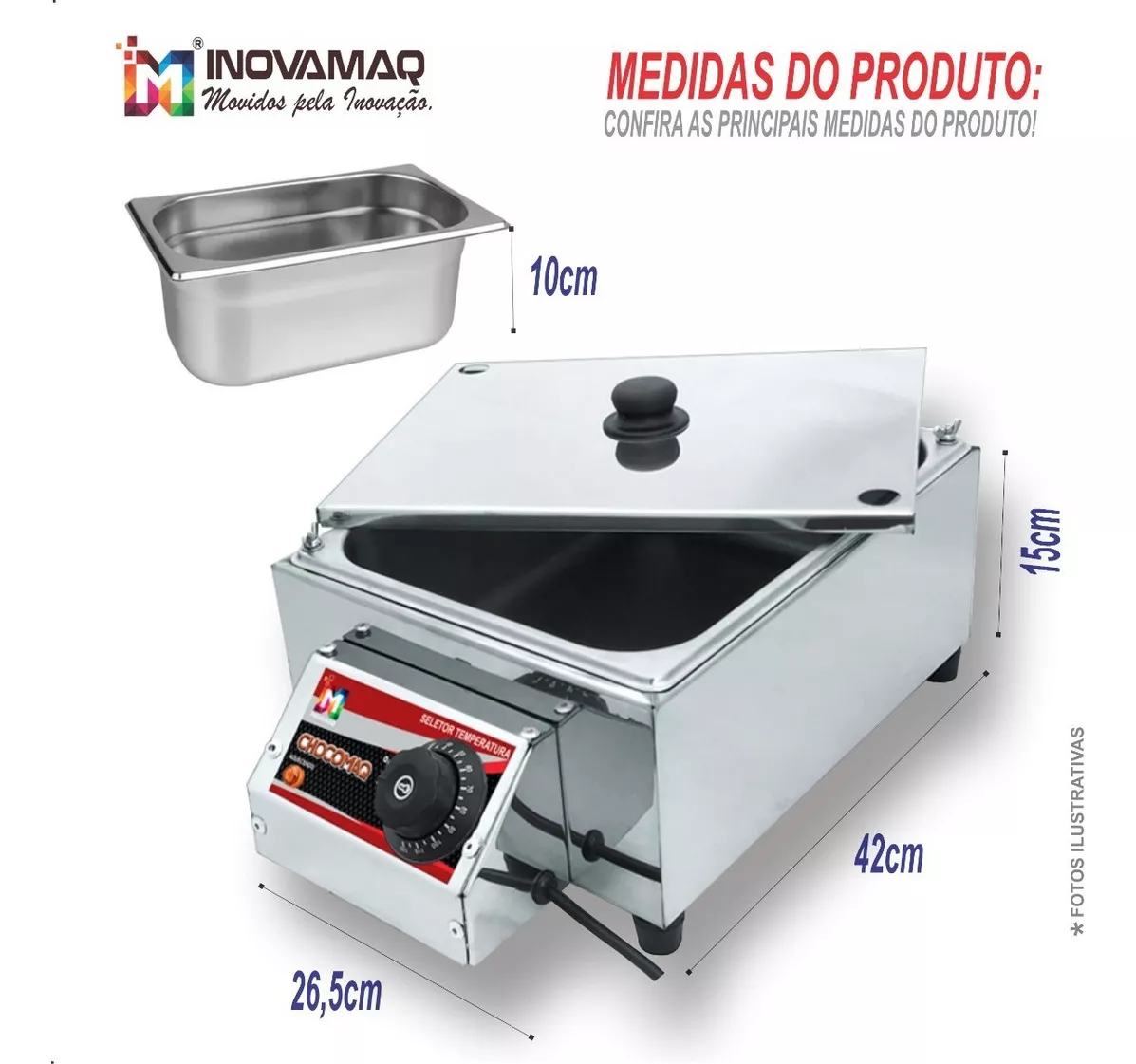 Foto 4 de Derretedeira de Chocolate - Modelo CM-5L - 220v
