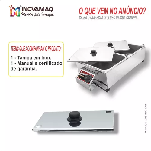 Foto 2 de Derretedeira de Chocolate - Modelo CM - 10L/2 - 220V