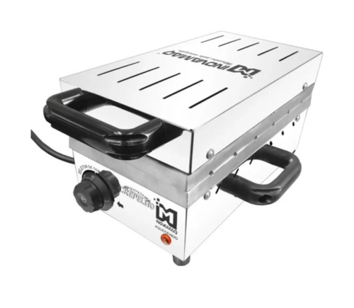 Máquina de Crepe Suíço AD6P | 6 Cavidades Profissional 127v